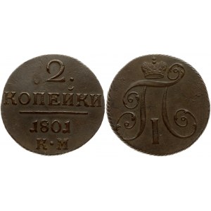 Russia 2 Kopecks 1801 KM