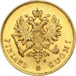 Russia For Finland 10 Markkaa 1882 S