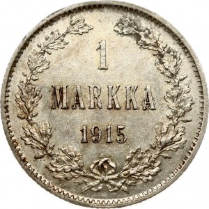 Russia Finland 1 Markka 1915 S