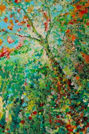 Łukasz Jankiewicz (ur. 1975, Jawor), Wiosenne drzewo, 2022
