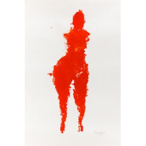 Karol Broniatowski (nato nel 1945, Łódź), Figura rossa, 2008