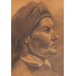 Jacek Malczewski (1854 Radom - 1929 Krakow), Portrait of a peasant woman