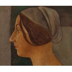 Boleslav Cybis (1895 Massandra Farm na Krymu - 1957 Trenton (New Jersey, USA)), Hlava ženy v duchu staré italské malby, asi 1930
