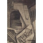 Louis Marcoussis (1878 Łódź - 1941 Cusset), Sen (Un reve, Dessins pour Aurélia), 1930