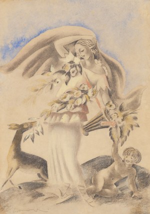 Wacław Borowski (1885 Łódź - 1954 Łódź), Flora