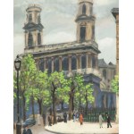 Abram (Abraham, Albert) Weinbaum (Wenbaum) (1890 Kamieniec Podolski - 1943 Sobibor concentration camp), St. Sulpice Church in Paris, 1936