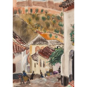 Zofia Piramowicz (1880 Radom - 1958 Clichy), Street in Andalusia, 1930