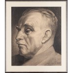 Marian Konarski (1909 Chrzanów - 1998 Kraków), Male Portrait, 1955