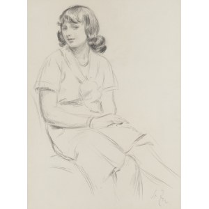 Stanisław Żurawski (1889 Krosno - 1976 Krakau), Porträt einer Frau