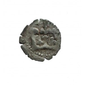 WŁADYSŁAW JAGIEŁŁO (1386-1434)- AR denar koronny, R;