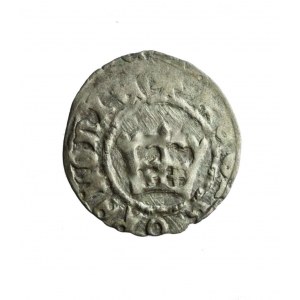 JAN OLBRACHT (1492-1501) półgrosz koronny z pierścieniem R1;