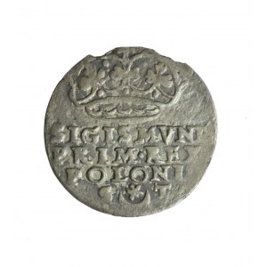 ZYGMUNT I. DER ALTE (1506-1548) Kronenpfennig 1546, rumänische RRR;