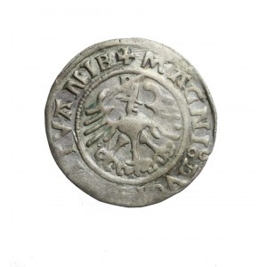 ZYGMUNT I STARY (1506-1548) półgrosz litewski z datą 15Z5 R2;