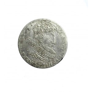 ZYGMUNT III WAZA, grosz koronny 1604, R;