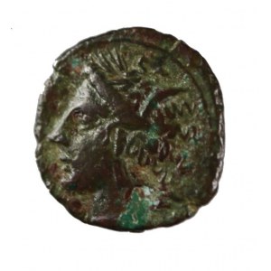 KARTAGINA (IV PNE) - krásny bronz s bohyňou TANIT