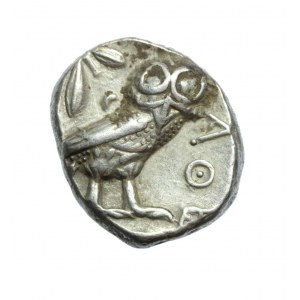 ATTYKA, ATENY, AR tetradrachma, IV w pne