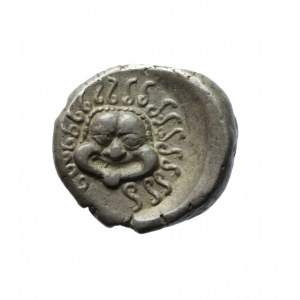 TRACY, APOLLONIA PONTIKA, AR drachma V př. n. l., krásná