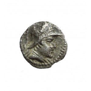 BACTRIA, Eukratides 171-135 p.n.e., obol