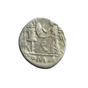 REPUBLIC, C.Egnatuleius C.f., quinar 97 BC.