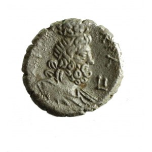 RZYM, NERON, AR tetradradrachma z SERAPISEM