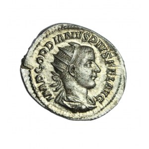 ROME, GORDIAN III, schöner Antoninian mit LAETITIA, seltener