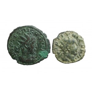 RZYM, Tetricus I, zestaw 2 antoninianów, Imperium Galliarum