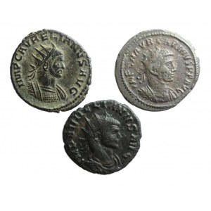 ROME, AURELIANUS, 3 nice antoninians