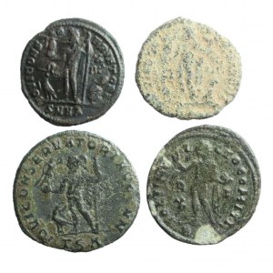 ROME, LICINIUS I, set of 4 folios