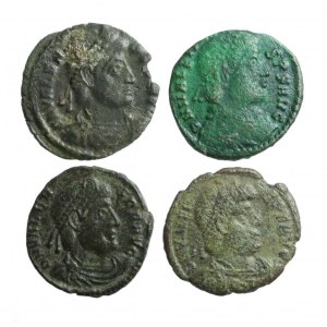 ŘÍM, VALENS (364-378 ne), soubor 4 folií