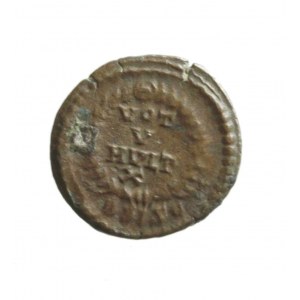 RÍM, THEODOSIUS I, pekný malý bronz