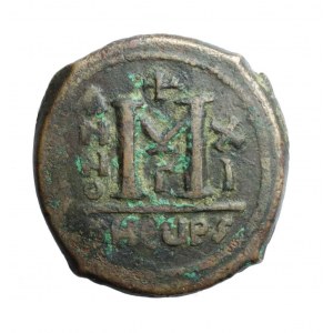 BIZANCJUM- TIBERIUS II CONSTANTINUS (578-582 ne), AE folis,