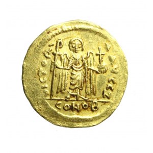 BIZANCJUM-PHOCAS (602-610 ne), AV, krásný a vzácný masiv