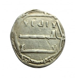 ABBASID DYNASTY- dirham z africké mincovny IFRIQIYA, vzácný
