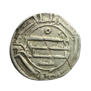 ABBASID DYNASTY- dirham z africké mincovny IFRIQIYA, vzácný
