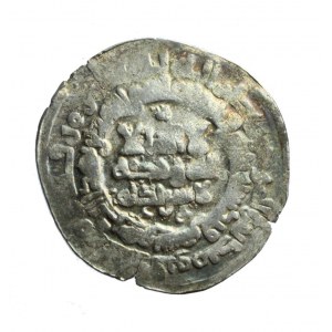 SAMANID DYNASTY, krásny dirham zo Samarkandu, 330 AH