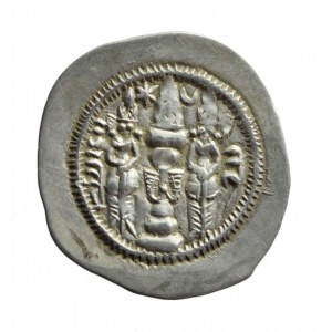 IMPERIUM SASANIDÓW-KHUSRO I, AR drachma