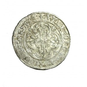 SAKSONIA, der Meissener Pfennig von Wilhelm I. (1381-1407) mit einem Lüster!