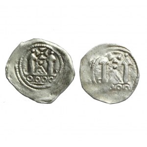 CESARSTWO, SALZBURG, arc.Adalbert II (1168-1200), zestaw 2 denarów