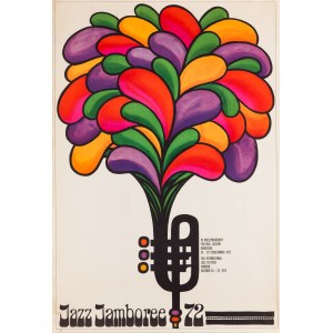 Jazz Jamboree 1972 - navrhol Hubert HILSCHER (1924-1999)