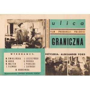 Graniczna-Straße - entworfen von Eryk LIPIŃSKI (1908-1991)