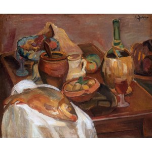 Henryk EPSTEIN (1891 - 1944), Still life with fish