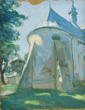 Józef PIENIĄŻEK (1888-1953), Kościół w cieniu