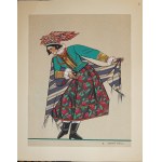 Zofia Stryjeńska. Polish folk costumes. 1939r. Portfolio of 40 original colored graphics.