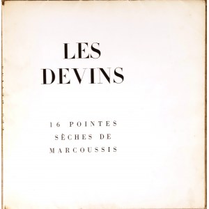 Louis Marcoussis. Mappe mit 16 Originaldrucken. Les Devins. 1946 r.