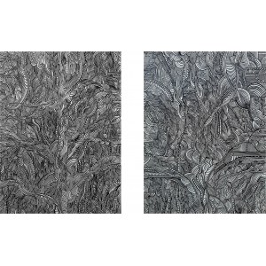 Robert Marek Znajomski, Bez názvu1, Bez názvu 2 - diptych