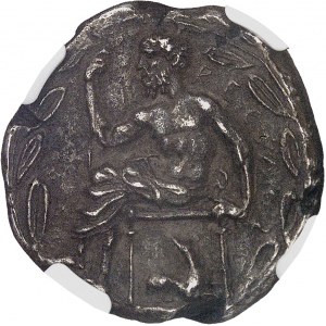 Bruttium, Rhégion. Tétradrachme ND (435-425 av. J.-C.), Rhégion.