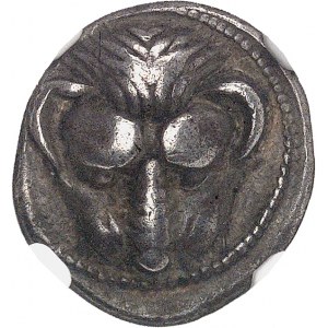 Bruttium, Rhégion. Drachme ND (466-415 av. J.-C.), Rhégion.