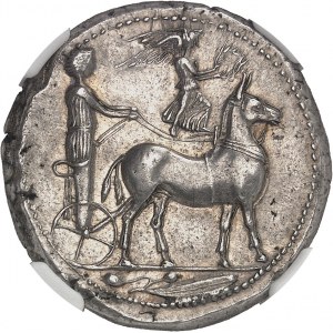 Sicile, Messine. Tétradrachme ND (425-405 av. J.-C.), Messine (Messana).