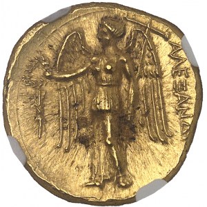 Macédoine (royaume de), Alexandre III le Grand (336-323 av. J.-C.). Statère d’or ND (336-323 av. J.-C.), Amphipolis.