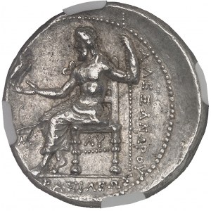 Macédoine (royaume de), Alexandre III le Grand (336-323 av. J.-C.). Tétradrachme, émission posthume ND (323-317 av. J.-C.), Babylone.